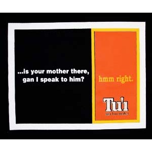Tu'i: Is your mother there?. BLK