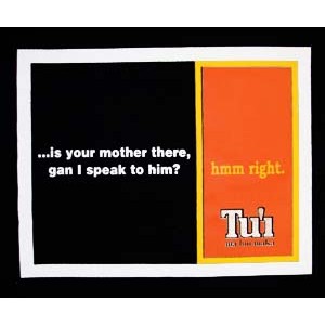Tu'i: Is your mother there?. BLK