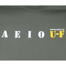 A E I O U-F. KHK | T-Shirts | Unisex T's