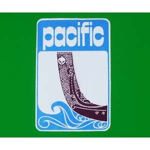Pacific exercise book logo. EMG
