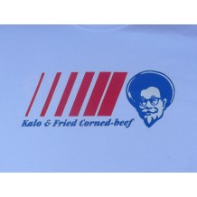 KFC Kalo and Fried Corned-beef. WHT | T-Shirts | Unisex T's