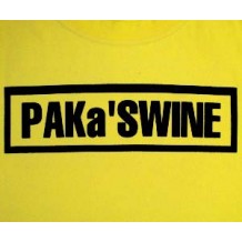 PAK'a SWINE (bugger swine island style) | T-Shirts | Unisex T's