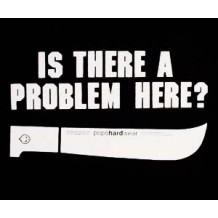 Is there a problem here? BLK | T-Shirts | Unisex T's