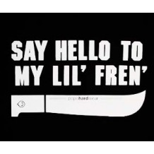 Say hello to my lil' fren'. BLK | T-Shirts | Unisex T's